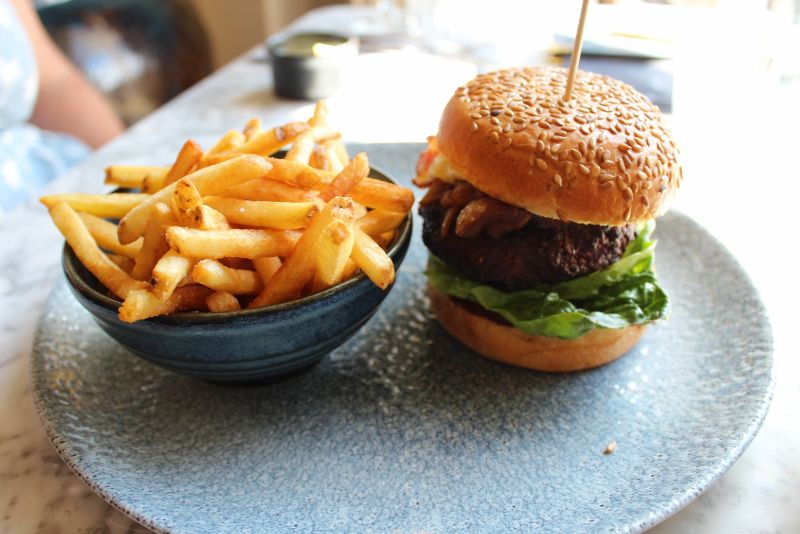 Burger - The Lost and Found Leeds Restaurant Review